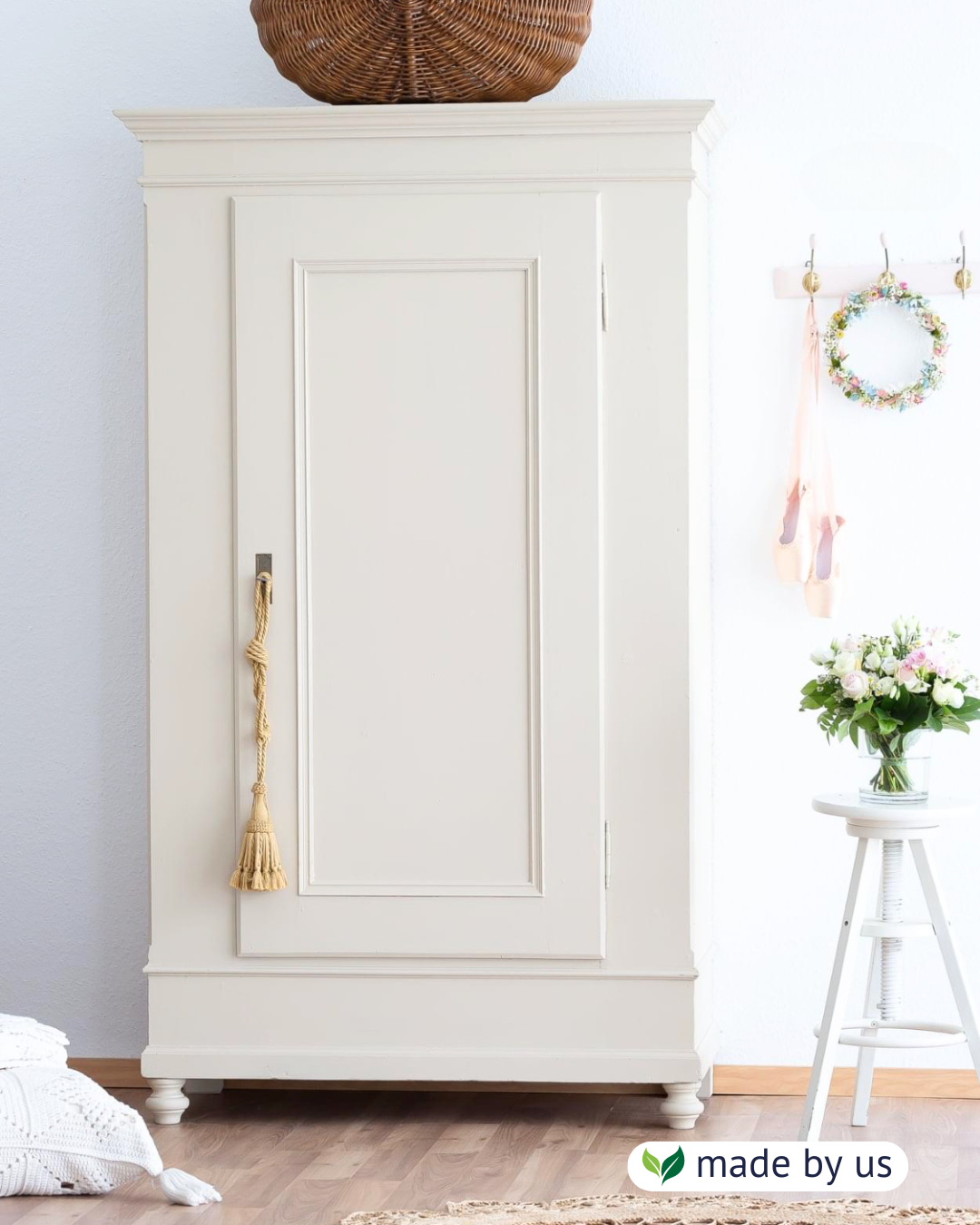 Large Vintage Wardrobe / Linen Cupboard