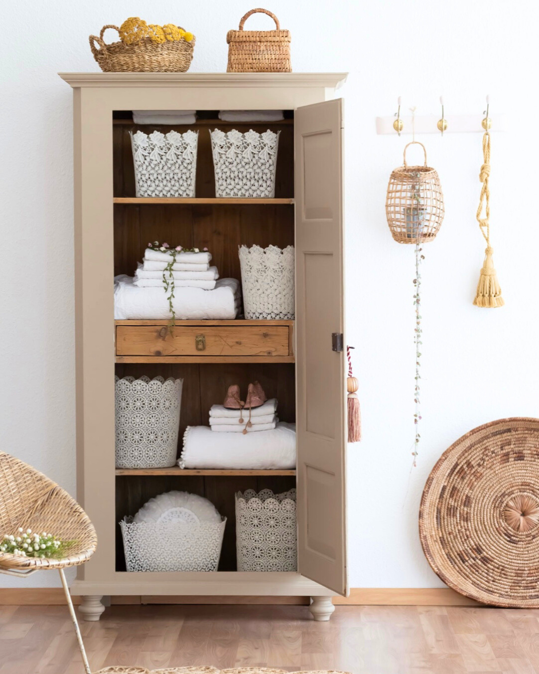 Vintage Linen Cupboard