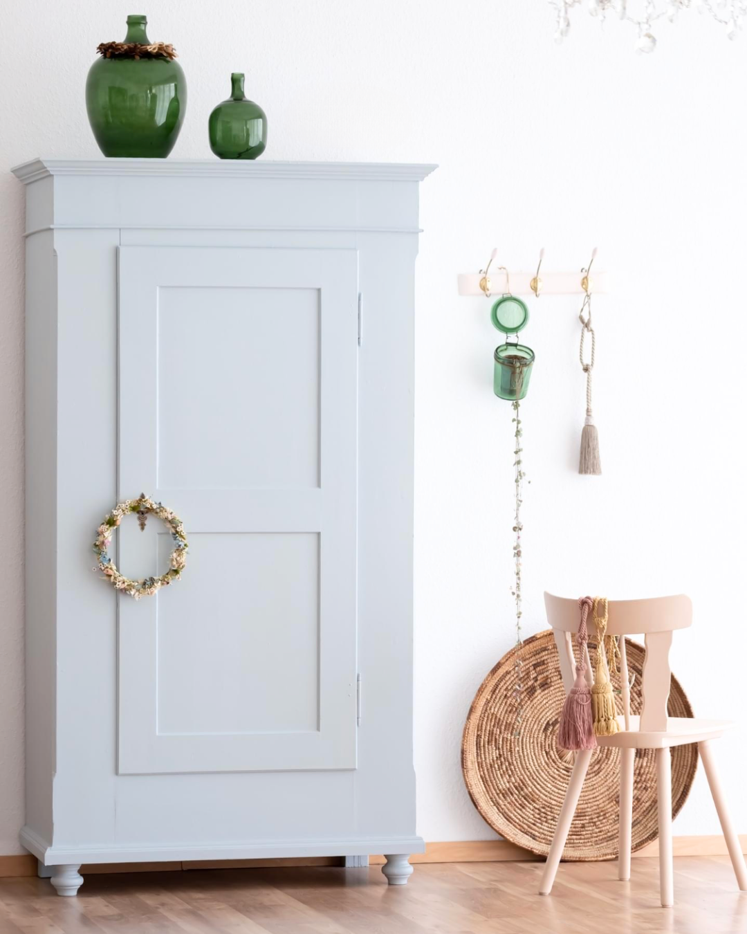 Large Vintage Linen Cupboard